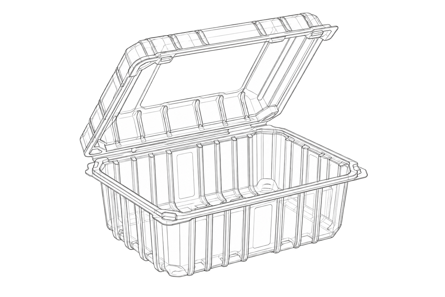 Kit Line technical line drawing