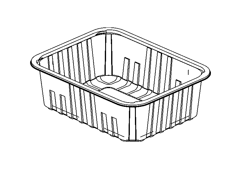 HC-1250 original technical line drawing