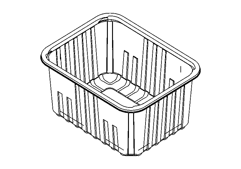 HC-750 original technical line drawing