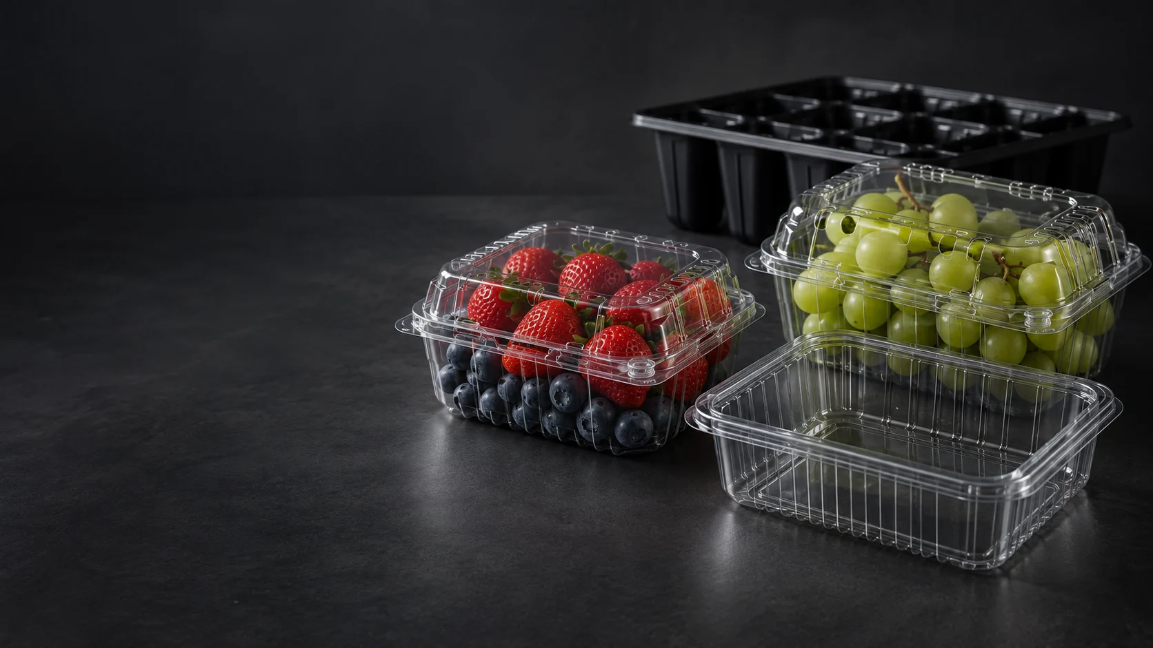 Thermoformed packaging applications for produce, foodservice, agriculture and industry
